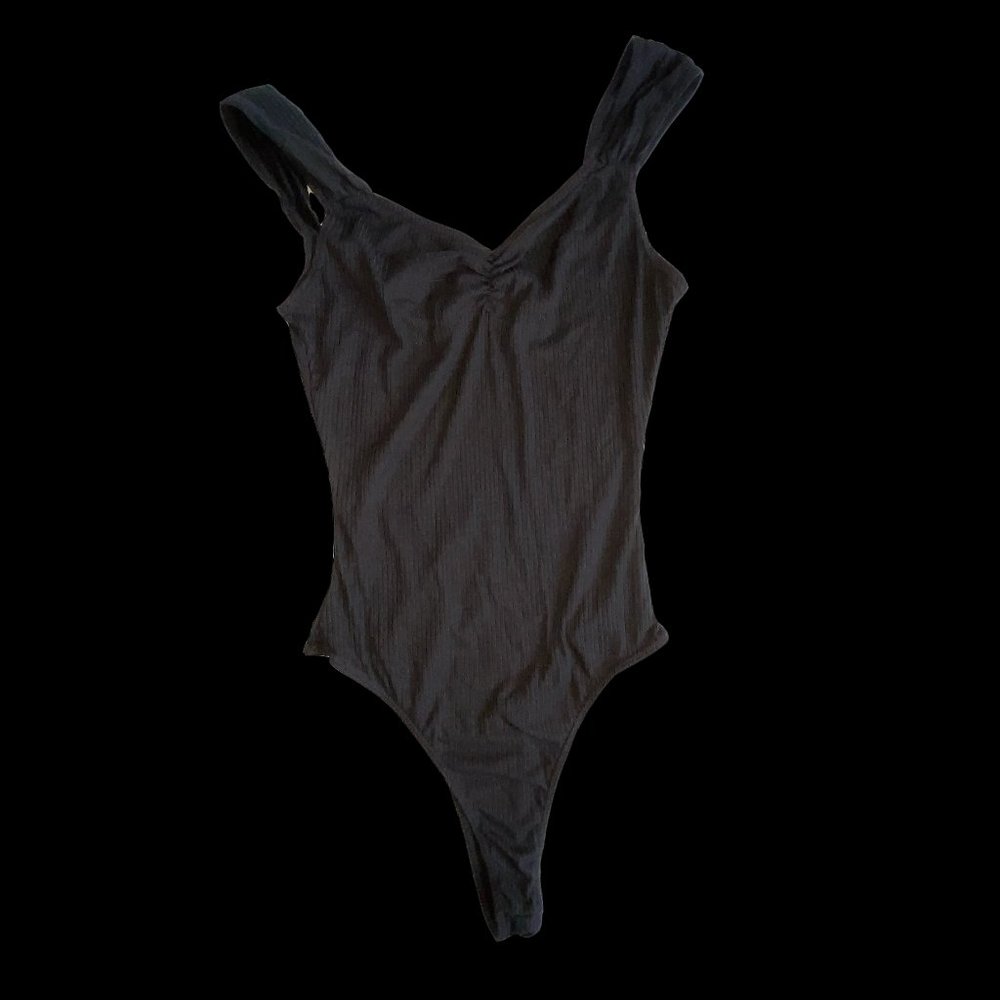 Polly Esther Juniors Gathered-Front Bodysuit